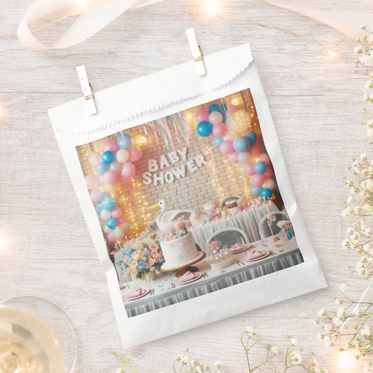 Babydusche Geschenktütchen (Ausgeschnitten)