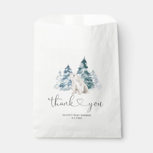 Babydusche Geschenktütchen (Vorderseite)