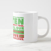 Babydusche Gift Jumbo-Tasse (Rechts)