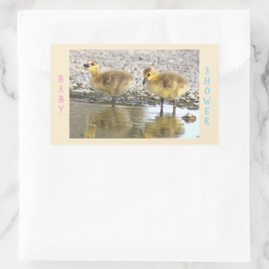 Babydusche Goslings Stickers (Tasche)