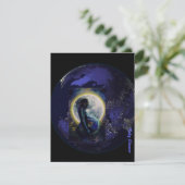 Babydusche Gothic Einladung (Stehend Vorderseite)