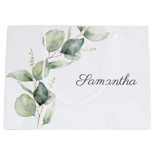 Babydusche Große Geschenktüte (Vorderseite)