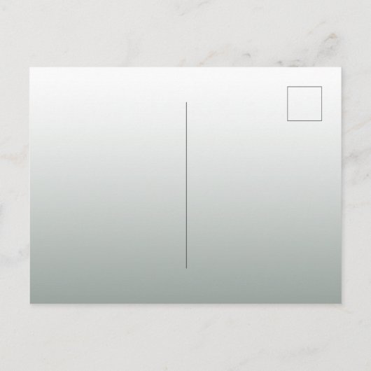 Babydusche grün Bordeaux-Blumen Einladung Postkarte (Rückseite)