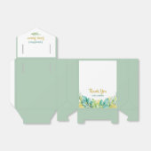 Babydusche Grüne Eukalyptus Blätter Olive Geschenkschachtel (Ungefaltet)