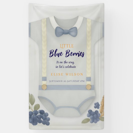 Babydusche Herbstkrampf Banner (Vertikal)