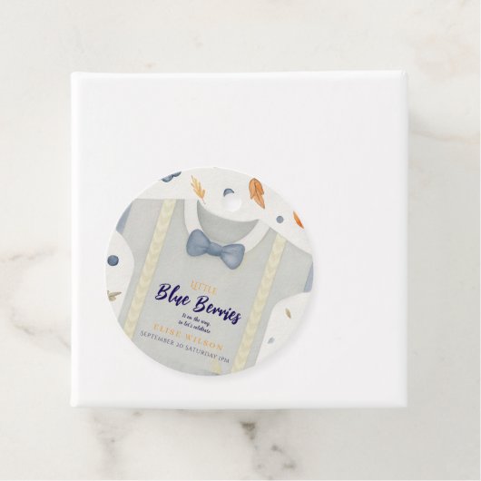 Babydusche Herbstkrampf Geschenkanhänger (Beispiel)