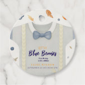 Babydusche Herbstkrampf Geschenkanhänger (Vorderseite)