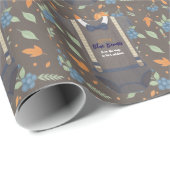 Babydusche Herbstkrampf Geschenkpapier (Rolleneckpunkt)