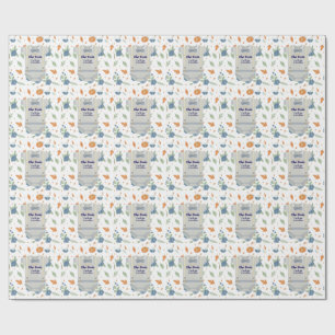 Babydusche Herbstkrampf Geschenkpapier