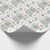 Babydusche Herbstkrampf Geschenkpapier (Ecke)