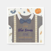 Babydusche Herbstkrampf Serviette (Vorderseite)