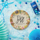 Babydusche Herbstmaple Blätter Pumpkins Sonnenblum Pappteller (Party)