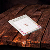 Babydusche Herbstwald Tierspiel Notizblock