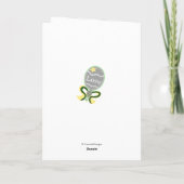 Babydusche Herzlichen Glückwunsch Baby Rattles Karte (Rückseite)
