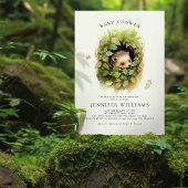 Babydusche Igel Wasserfarben Einladung