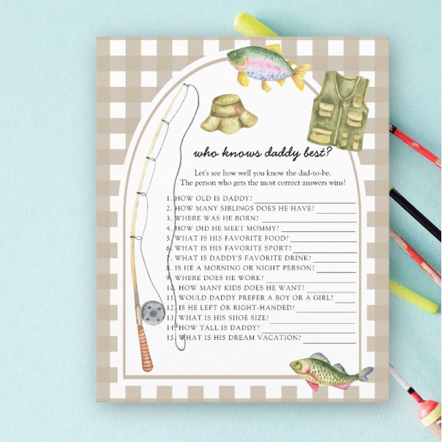 Babydusche im Angeln - Wer kennt Papa und das best (Von Creator hochgeladen)