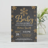 Babydusche im Außenbereich Einladung (Stehend Vorderseite)