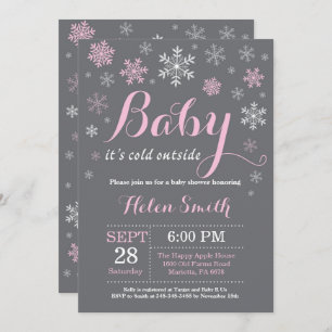 Babydusche im Außenbereich Einladung