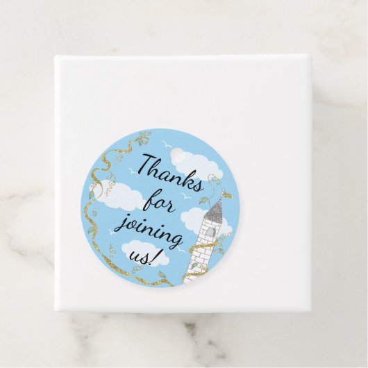 Babydusche im Himmel Geschenkanhänger (Beispiel)