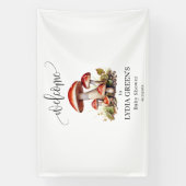 Babydusche im Zimmer, Herbstdusche Banner (Vertikal)