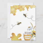 Babydusche ist so süß zu bedienen einladung (Rückseite)