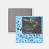 Babydusche Jessica und Adam Magnet (Vorderseite/Rückseite)