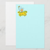 Babydusche (Junge) Briefpapier (Vorne/Hinten)