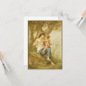 Babydusche Karte (Vorderseite/Rückseite Beispiel)