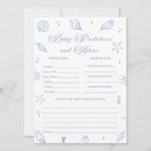 Babydusche Kinderspielkarte Einladung (Vorderseite)