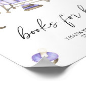 Babydusche Kinderzimmer Bücher für Babys Poster (Ecke)