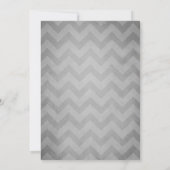 Babydusche Kleiner Mann Einladung Bow Krawatte Bla (Rückseite)