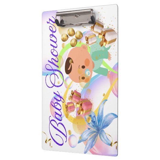 Babydusche Klemmbrett (Links)