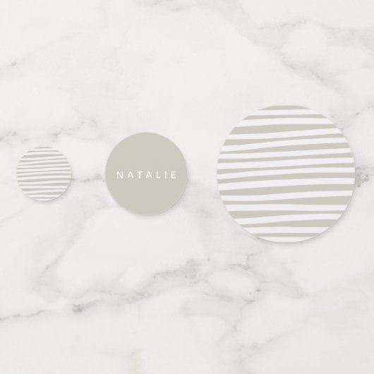 Babydusche Konfetti (Rückseiten)