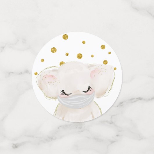 Babydusche Konfetti (Klein Vorderseite)