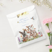 Babydusche Kuh Ziege Schafschrott Blume Geschenktütchen (Versiegelt)