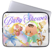 Babydusche Laptopschutzhülle (Vorderseite)