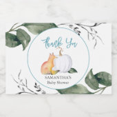 Babydusche - Lebensmittel und Getränke Lebensmitteletikett (Einzelnes Label)