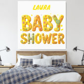 Babydusche Leinwanddruck (Insitu (Schlafzimmer))