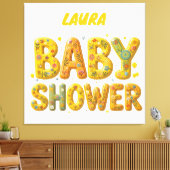 Babydusche Leinwanddruck (Insitu (Wohnzimmer))