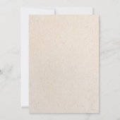 Babydusche Little Pumpkin Truck Fall Greenery Einladung (Rückseite)