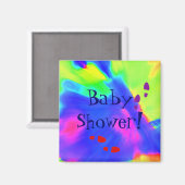 Babydusche Magnet (Vorderseite/Rückseite)