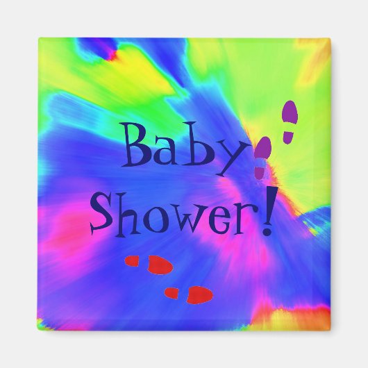 Babydusche Magnet (Vorne)