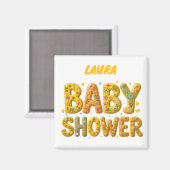 Babydusche Magnet (Vorderseite/Rückseite)