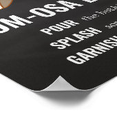 Babydusche Mama Osa Bar Poster (Ecke)