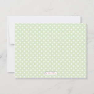 Babydusche Mama Ratgeber Karte Grünes Schälchen