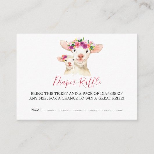 Babydusche Mama und Windelwaschmaschine Begleitkarte (Vorderseite)