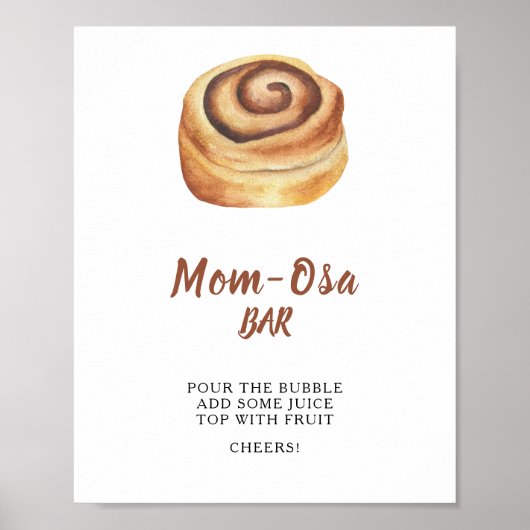 Babydusche - Mimosa Bar Poster (Vorne)