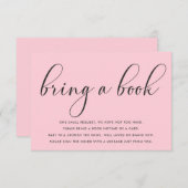 Babydusche Minimalistisch bringen eine Beilage mit Einladung (Vorne/Hinten)