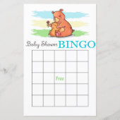 Babydusche mit Bingokarte (Vorderseite)