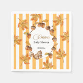 Babydusche mit Eichhörnchen Serviette (Vorderseite)